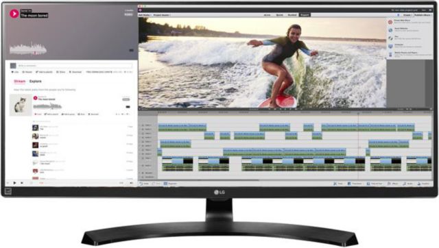 34 Class (34 Diagonal) QHD IPS Monitor - ONLINE ONLY
