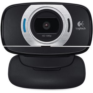 Logitech HD Web Camera 1800p  With Mic, Black - ONLINE ONLY