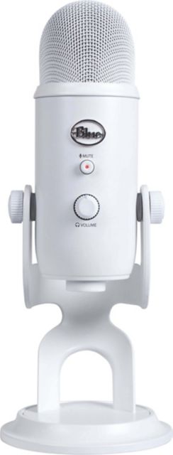 Yeti Microphone, White Out - ONLINE ONLY