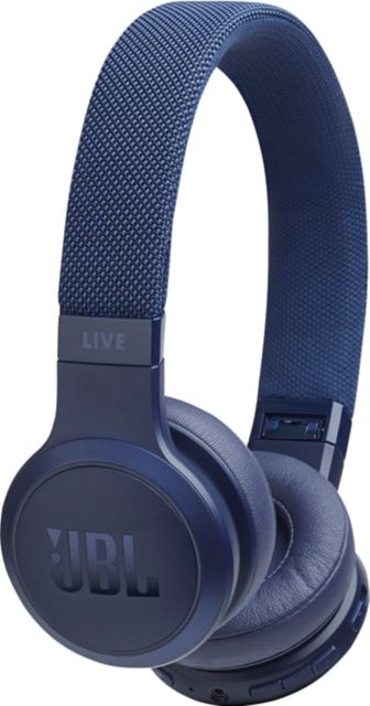 JBL Live 400BT Wireless On-Ear Headphones, Blue - ONLINE ONLY