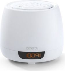 iHome Zenergy Aromatherapy Essential Oil Diffuser Alarm Clock with Sound Therapy. White - ONLINE ONLY