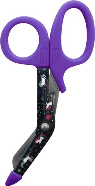 5.5IN STYLEMATE UTILITY SCISSOR-SLIDE PACK-UNICORNS BLACK