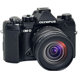 Olympus OM-D E-M5 Mark III 24.4 Megapixel Mirrorless Camera with Lens - 12 mm - 45 mm - Black - ONLINE ONLY