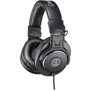 Audio-Technica ATH-M30x Professional Monitor Headphones - Stereo - Black - ONLINE ONLY