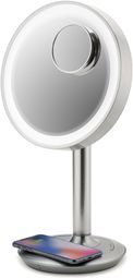 iHome LUX POWER Vanity Mirror with Bluetooth Speaker - Wireless Charging and USB Charging - ONLINE ONLY
