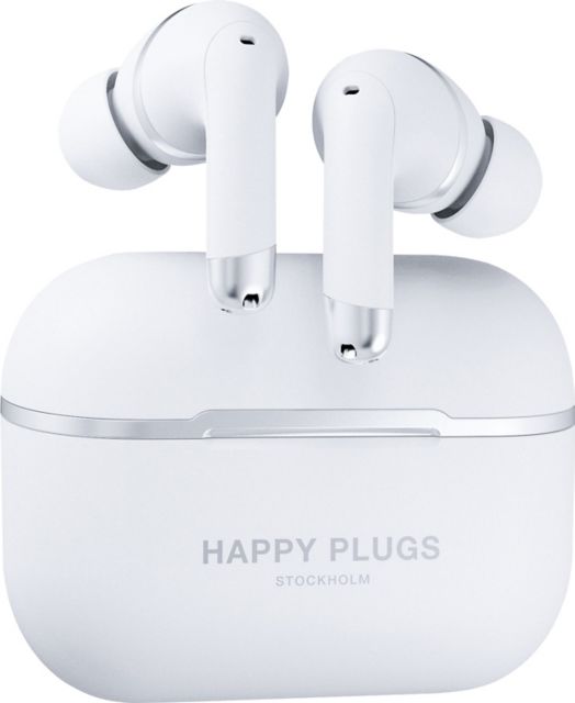 Happy Plugs Air 1 ANC True Wireless Earbuds, White - ONLINE ONLY
