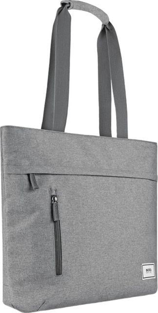 Solo New York RE:STORE Recycled Tote 15.6in, Gray - ONLINE ONLY