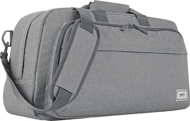 Solo New York RE:MOVE Recycled Duffle 20.5in, Gray - ONLINE ONLY