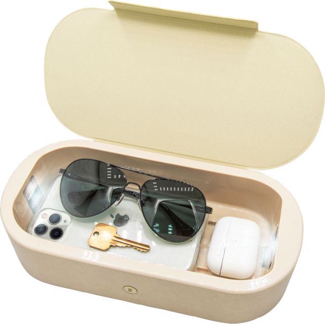 Bondir UV+O3 Sanitizing Box 10.7x5x2.7 Almond Oil - ONLINE ONLY