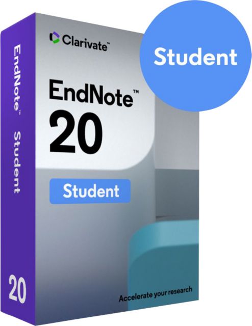 EndNote 20 for Students Win/Mac ESD