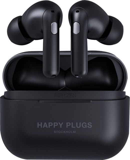 Happy Plugs Air 1 Zen True Wireless Earbuds , Black - ONLINE ONLY