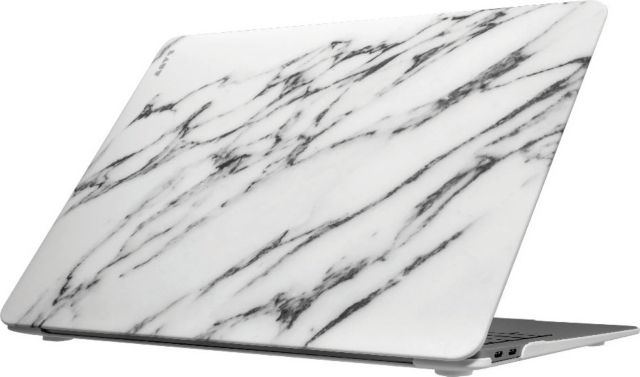 Laut Huex Element MacBook Air Case, 13in, Marble White - ONLINE ONLY