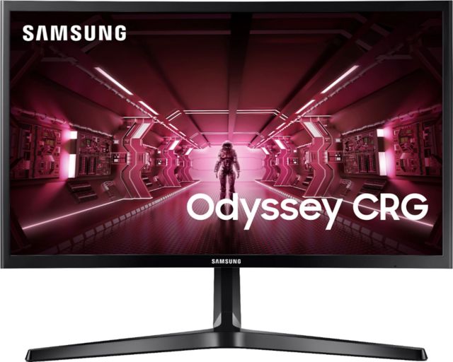 Samsung 24'' CRG5 Series LED Curved FHD FreeSync Gaming Monitor (Black) - ONLINE ONLY