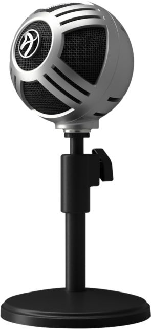Arozzi Sfera Pro USB Microphone, Silver - ONLINE ONLY