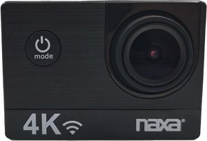 Naxa NDC-410 Digital Camcorder - 2'' Screen - CMOS - 4K - Shiny Black. 16:9 - Motion JPEG, AVI - HDMI - USB - microSD, microSDHC - Memory Card - Wireless LAN -ONLINE ONLY