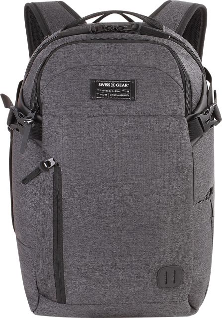 SwissGear Getaway Weekend Backpack 18in, Heather Gray - ONLINE ONLY