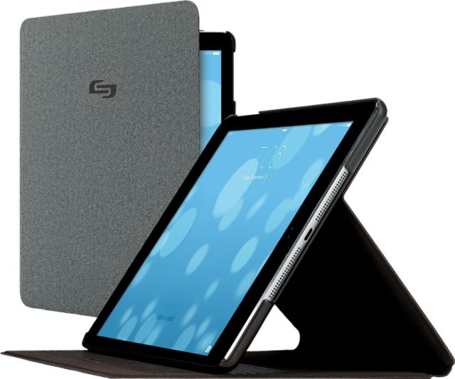 Solo New York Thompson iPad Slim Case 9.7'',Gray - ONLINE ONLY
