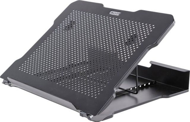 Allsop Metal Art Adjustable Laptop Stand 13x11in Box, Black