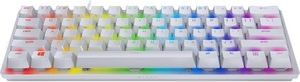 Razer Huntsman Mini - Clicky Optical Switch - US - Mercury. Cable Connectivity - USB Type C Interface - English (US) - Clicky Optical Keyswitch - Mercury - ONLINE ONLY
