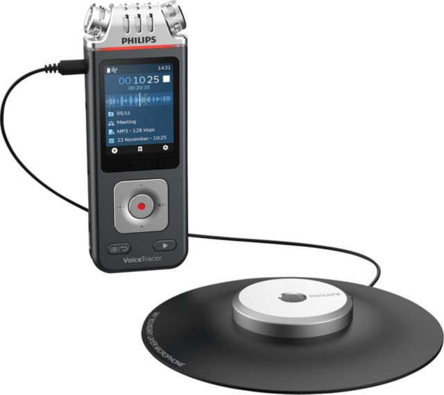 Philips DVT8110 VoiceTracer Digital Recorder. 8 GB - ONLINE ONLY