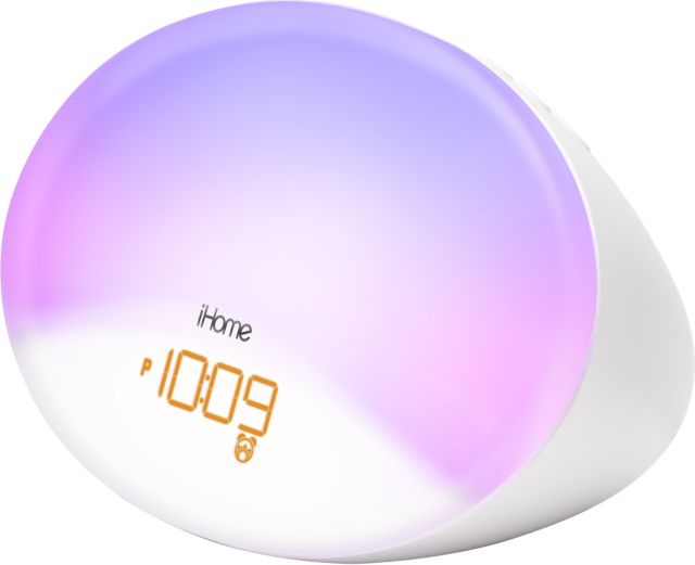 iHome SUNRISE Sleep Therapy Bluetooth Speaker, White