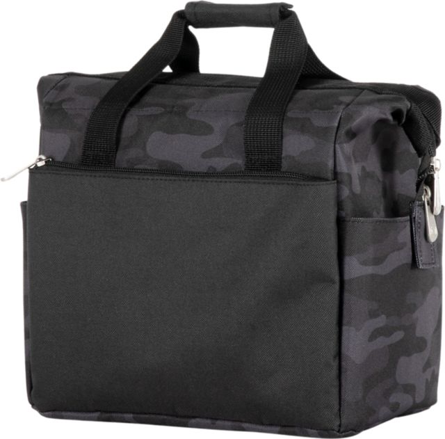 ON THE GO LUNCH COOLER--BLACK CAMO