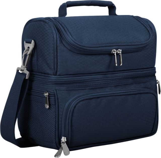 PRANZO LUNCH COOLER BAG--NAVY BLUE