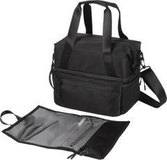TARANA INSULATED LUNCH BAG--BLACK