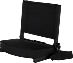 GRIDIRON STADIUM SEAT--BLACK