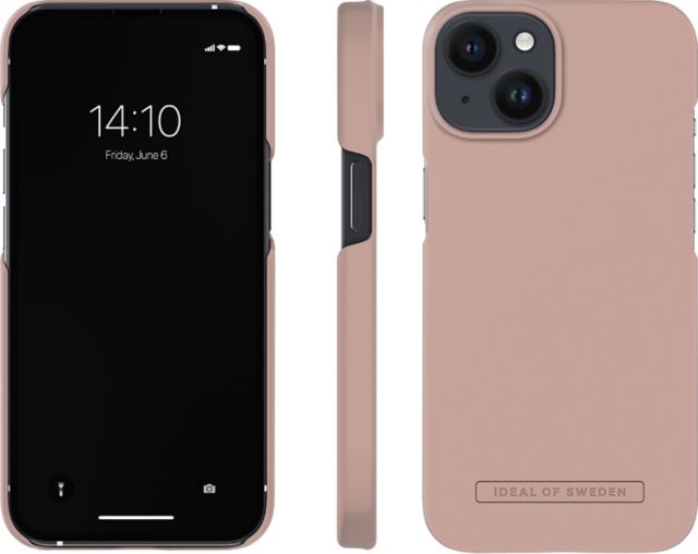 IDEAL OF SWEDEN Seamless MagSafe iPhone Case, iPhone 14/13, Blush Pink