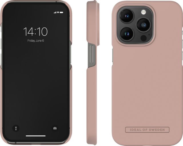 IDEAL OF SWEDEN Seamless MagSafe iPhone Case, iPhone 14 Pro, Blush Pink