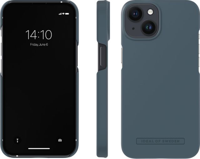 IDEAL OF SWEDEN Seamless MagSafe iPhone Case, iPhone 14/13, Midnight Blue