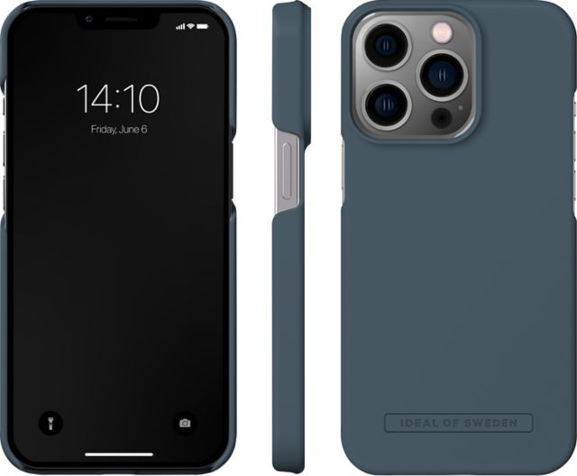IDEAL OF SWEDEN Seamless MagSafe iPhone Case, iPhone 14 Pro, Midnight Blue