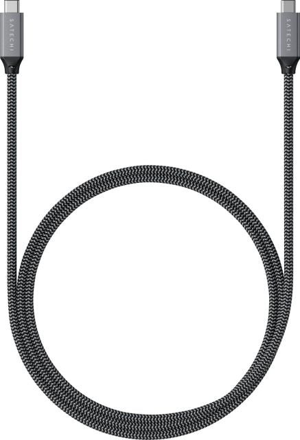 Satechi USB4 C-to-C Cable, 2.6ft, Space Gray