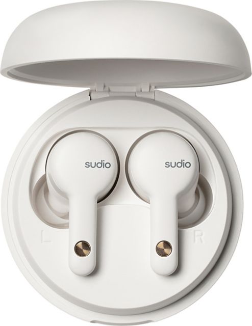 Sudio A2 True Wireless Earbuds, White