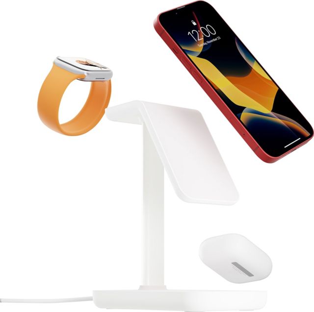 Twelve South HiRise 3 Wireless Charging Stand, White