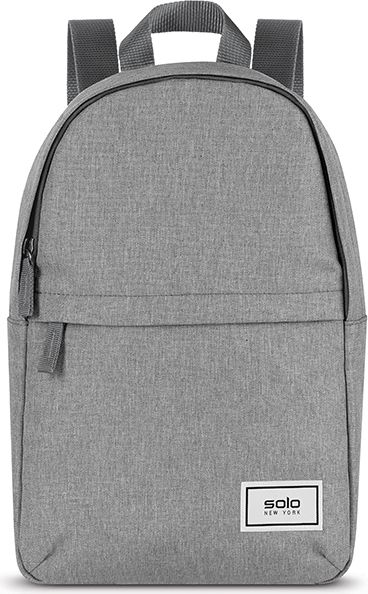 Solo New York RE:VIVE Recycled Mini Backpack 13in, Gray - ONLINE ONLY