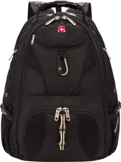SwissGear ScanSmart Laptop Backpack 17in, Black - ONLINE ONLY