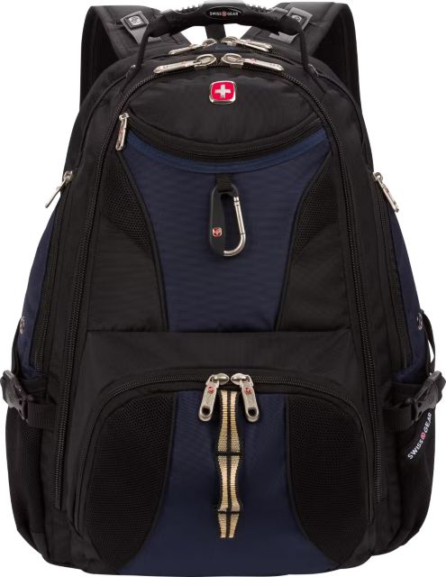 backpack laptop 17in swissgear blue black Wenger Ibex 17" making it perfect for both casual and professional settings SWISSGEAR TSA Friendly Scansmart Laptop