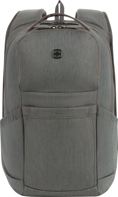 SwissGear Laptop Backpack, Light Gray Heather - ONLINE ONLY