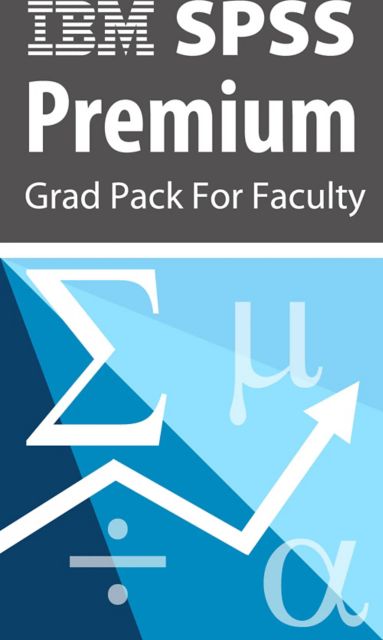 IBM SPSS Statistics Premium Grad Pack v.29 12-Month License for Faculty (MAC Download)