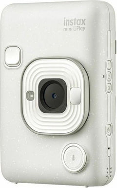 FUJI Instax LiPlay Hybrid Camera and Printer in Misty White