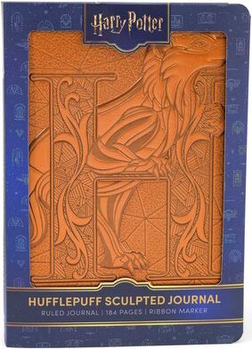HARRY POTTER SCULPTED JOURNAL HUFFLEPUFF