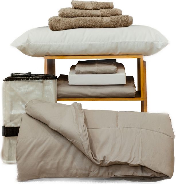 Essential 12 Piece Bedding Bundle in Grey, Twin XL , IN-STORE PICKUP ON FALL MOVE-IN DAY
