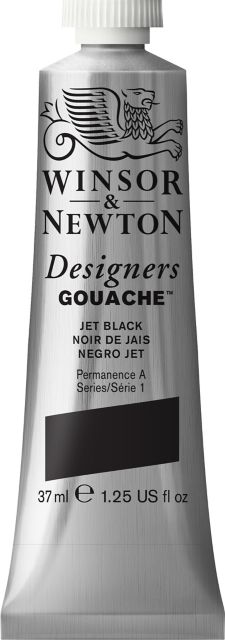 Designers Gouache 37 mL Jet Black
