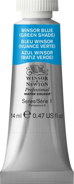 Professional Watercolor 14mL Winsor Blue Green Shade