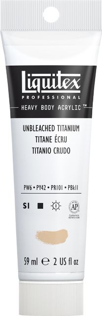 Heavy Body Acrylic 2oz Unbleached Titanium