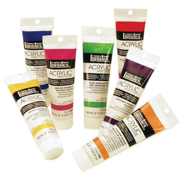 Heavy Body Acrylic 2 Oz Tube Ultramarine Blue Red Shade