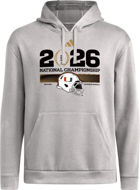 University of Miami Football 2026 National Championship Game Hooded Sweatshirt