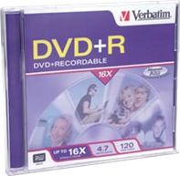 DVD+R VERBATIM 1PK